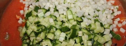 гаспачо томатный. Шаг 24