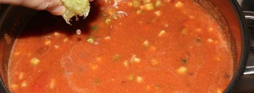 гаспачо томатный. Шаг 28