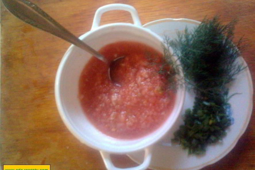 Рецепт классического томатного супа гаспачо