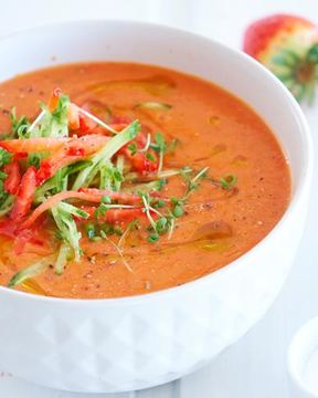 Клубничный гаспачо