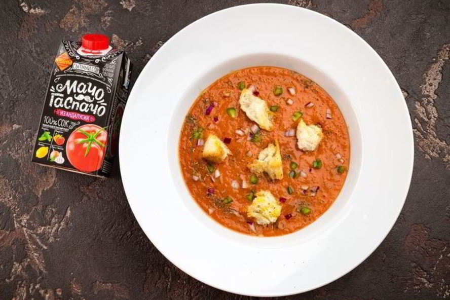 Рецепт летнего гаспачо