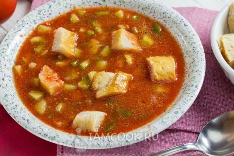 Рецепт португальского гаспачо