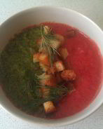 Разноцветный гаспачо