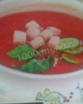 Томатный суп Гаспачо