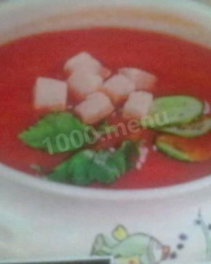 Томатный суп Гаспачо