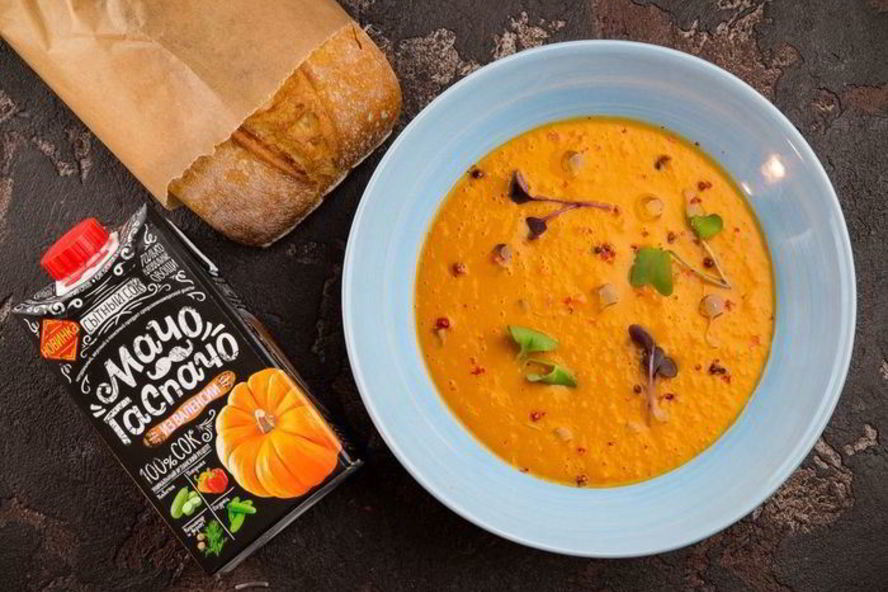 Рецепт тыквенного гаспачо из валенсии