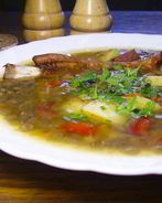 Чечевично-гороховый суп