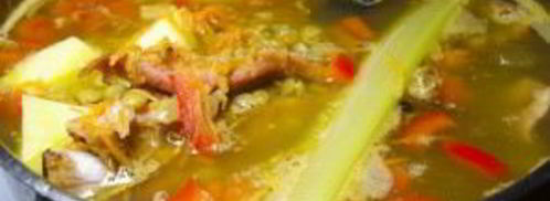 чечевично-гороховый суп. Шаг 6