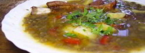 чечевично-гороховый суп. Шаг 7