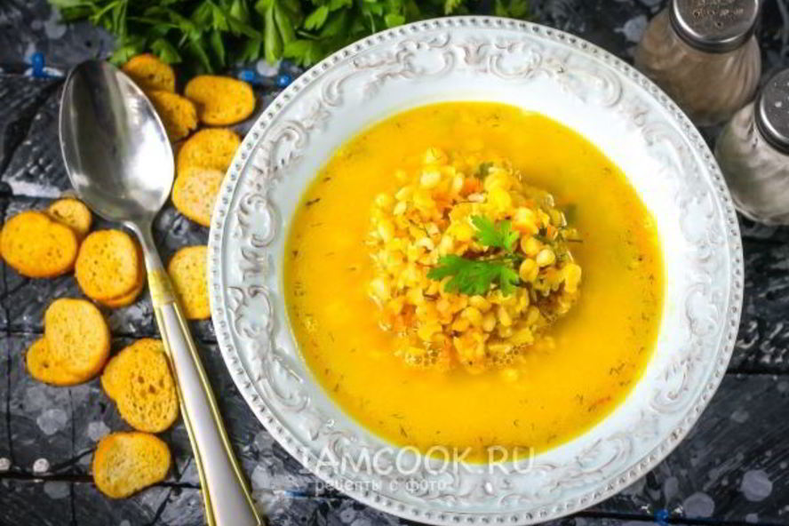 Рецепт горохового супа без картошки