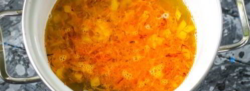 гороховый суп без картошки. Шаг 11