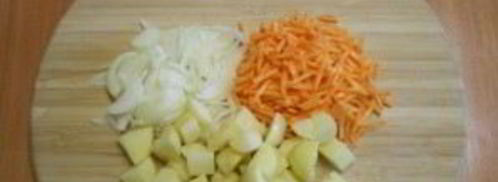 гороховый суп быстро. Шаг 6