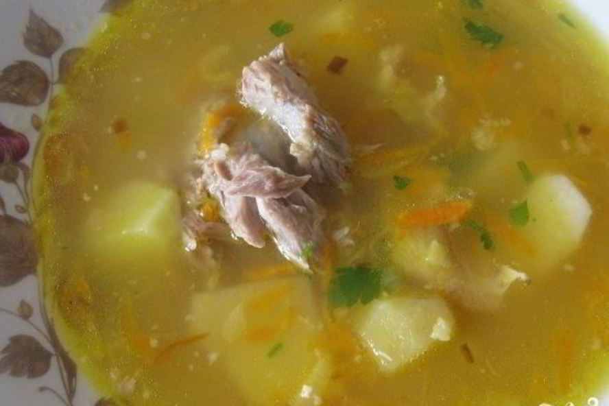 Рецепт горохового супа с бараниной