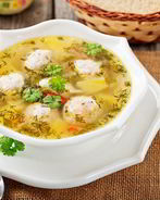 Гороховый суп с фрикадельками в мультиварке