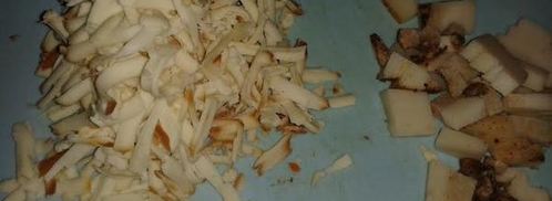 гороховый суп с колбасным сыром. Шаг 6