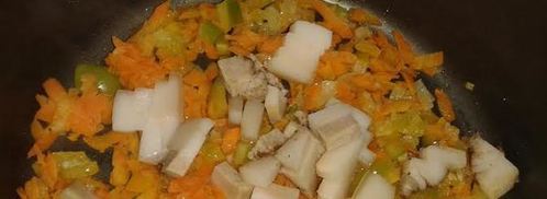 гороховый суп с колбасным сыром. Шаг 10