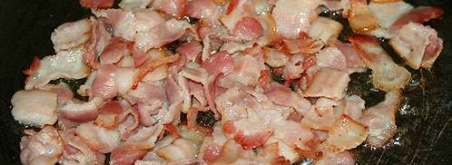 гороховый суп с копченой колбасой и беконом. Шаг 5