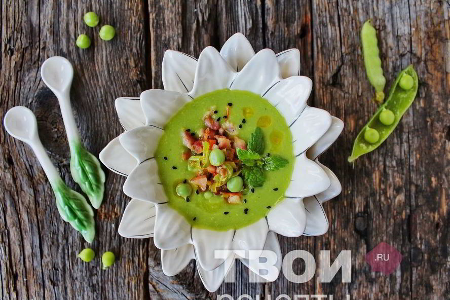 Рецепт горохового супа с копченостями