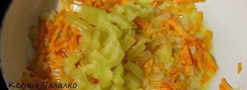 гороховый суп с копчеными крылышками. Шаг 4