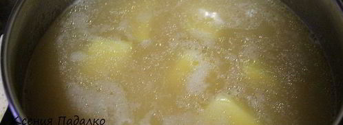 гороховый суп с копчеными крылышками. Шаг 5