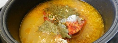 гороховый суп с копчеными ребрышками в мультиварке. Шаг 9