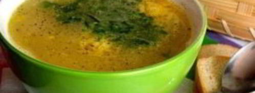 гороховый суп с копчеными ребрышками. Шаг 5