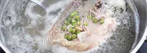 гороховый суп с куриными бедрами. Шаг 6