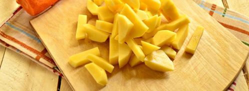 гороховый суп с курицей и сухариками. Шаг 3