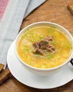 Гороховый суп с тмином и сельдереем