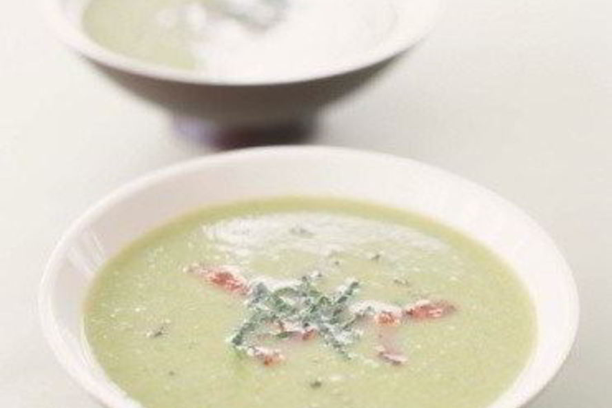 Рецепт горохового супа с ветчиной и петрушкой