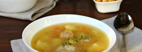 гороховый суп со свининой в мультиварке. Шаг 9