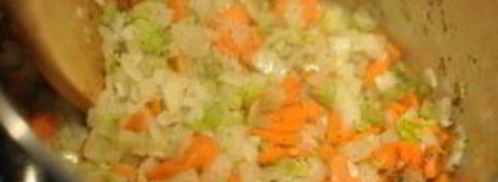 простой гороховый суп с копченостями. Шаг 3