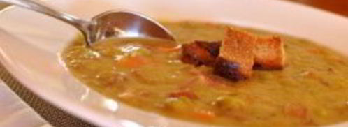 простой гороховый суп с копченостями. Шаг 7