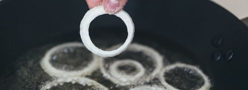 суп гороховый с беконом и луком-фри. Шаг 5