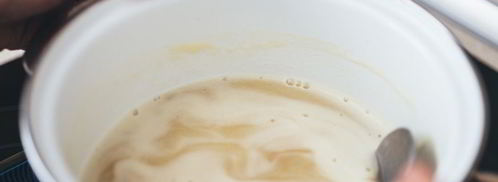 суп гороховый с беконом и луком-фри. Шаг 8