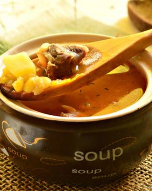 Суп гороховый с говядиной