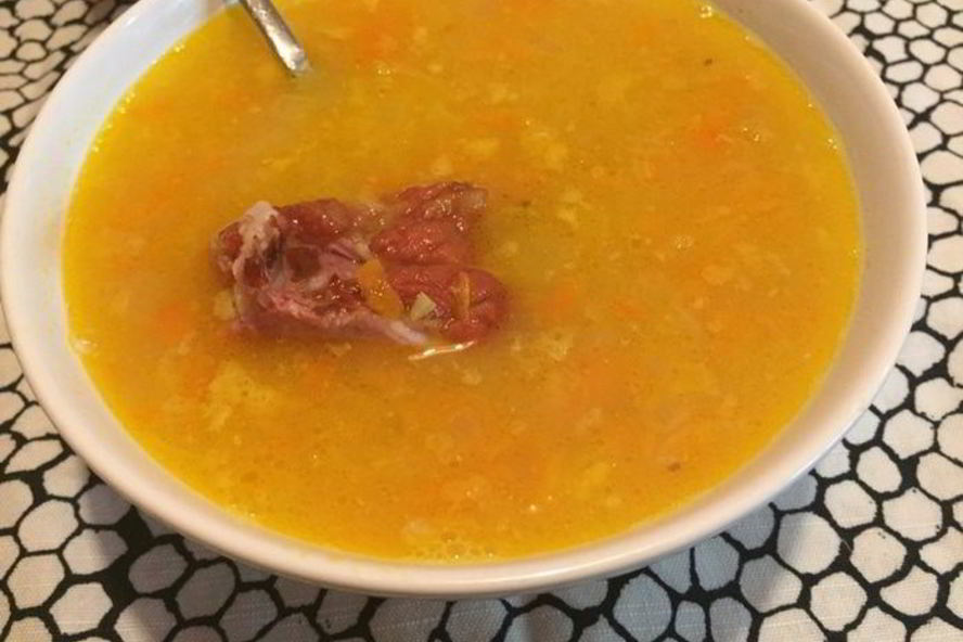 Рецепт уютного горохового супа