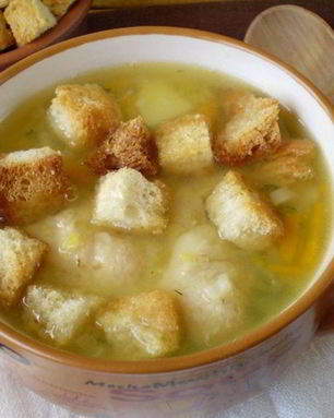 Вегетарианский гороховый суп в мультиварке