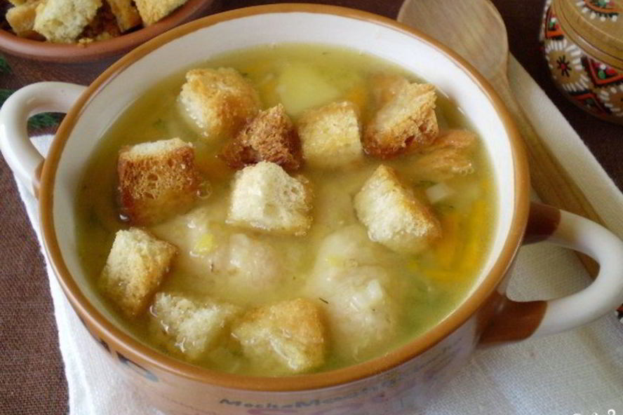 Рецепт вегетарианского горохового супа в мультиварке