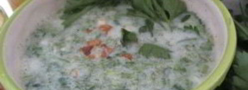 болгарский холодный суп таратор. Шаг 7