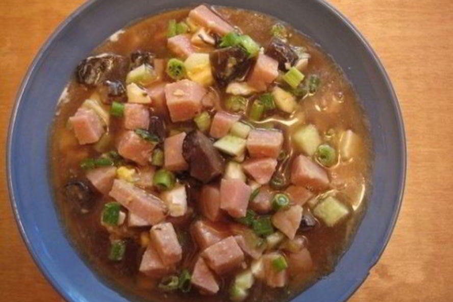 Рецепт грибного холодника