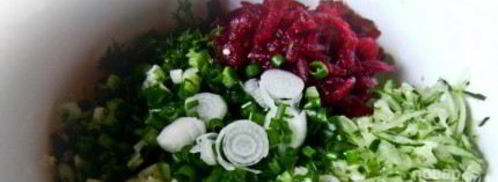 холодник на кефире со свеклой. Шаг 3