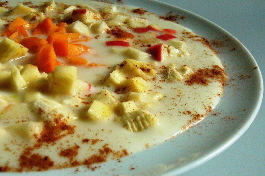 Рецепт холодного овсяного супа