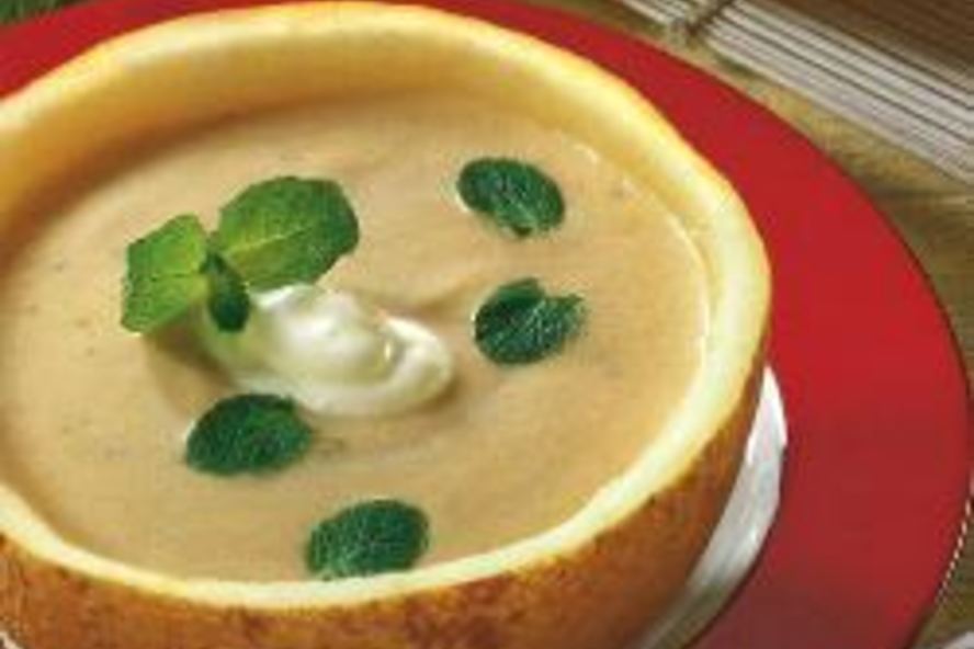 Рецепт холодного супа из дыни с бататом