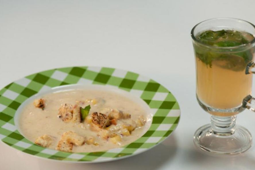 Рецепт холодного супа из персиков