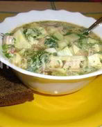 Холодный суп Окрошка