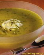 Холодный суп-пюре из авокадо