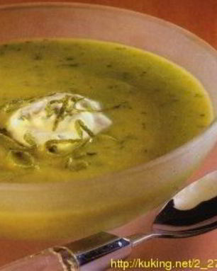 Холодный суп-пюре из авокадо