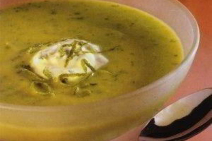 Рецепт холодного супа-пюре из авокадо