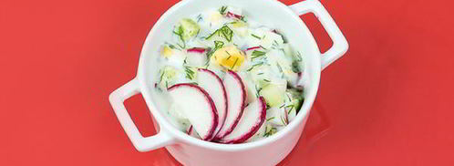 холодный суп редиска. Шаг 6